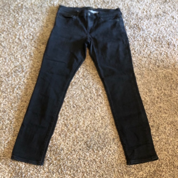 Express Skinny Mid Rise Jeggings - Picture 3 of 10